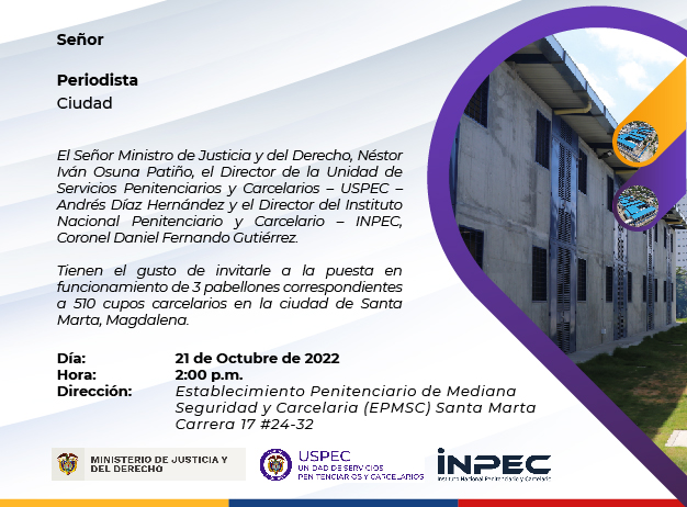 Invitación Santa Marta