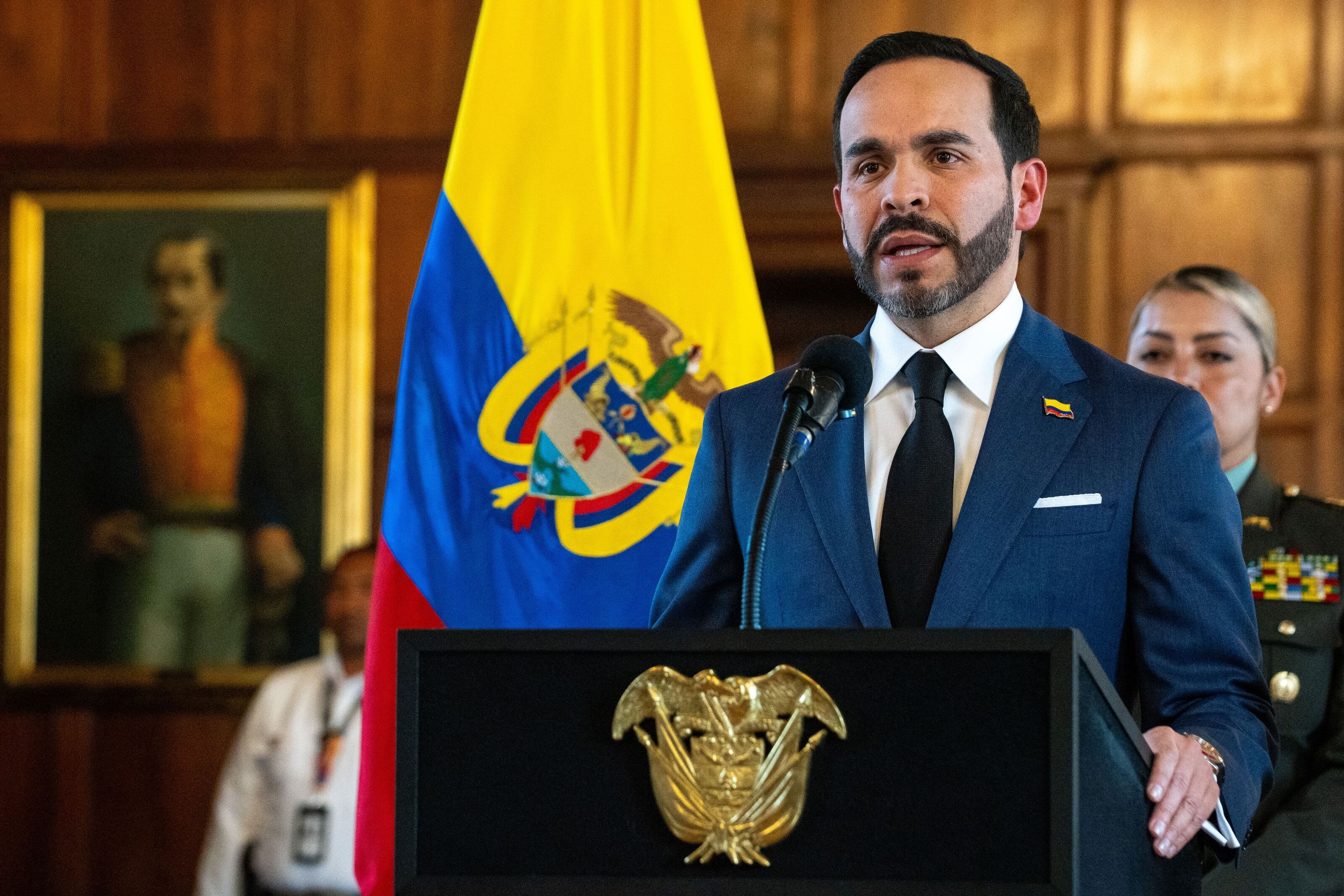 Presidente de la Republica de Colombia Abelardo de la Espriella