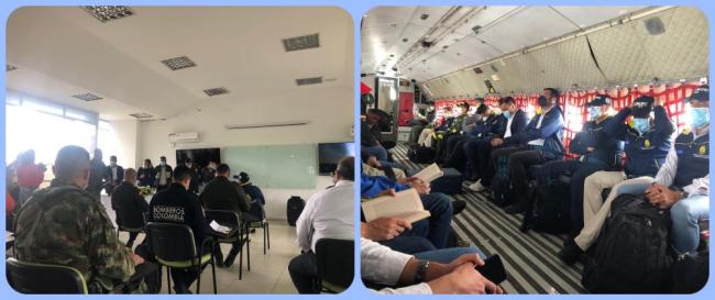 Fotografía: Mesa de trabajo: USPEC, Comité Nacional para el Manejo de Desastres socializar el balance y proponer acciones de respuesta a afectaciones ocasionadas por la ola invernal en Mocoa