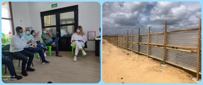 Fotografía: Fase inicial construcción Establecimiento Penitenciario en Riohacha