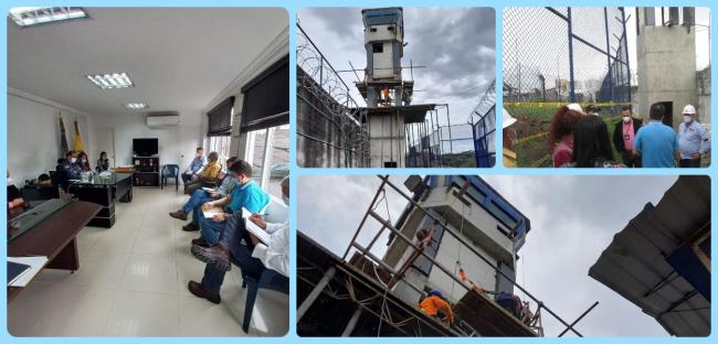 Fotografía: Bucaramanga en obra carcelaria