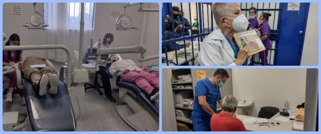 352 personas privadas de la libertad, tuvieron atención médica en el penitenciario El Pedregal