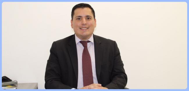 Fotografía: Juan Felipe Palacio, Jefe de Control interno en la USPEC