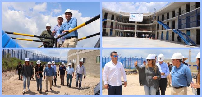 Fotografía: USPEC y Contraloría General de la Nación realizan visita a obra del ERON Sabanas de San Ángel en el Magdalena