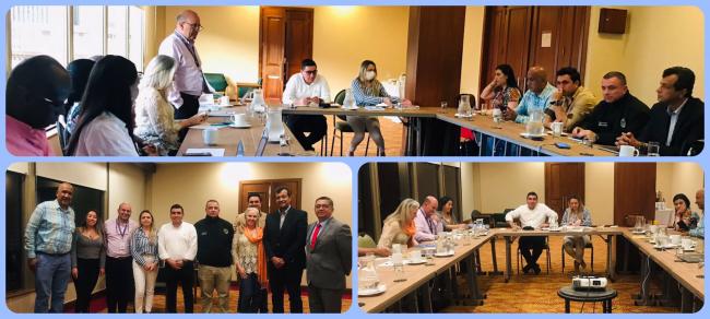 Reunión de presentación de avances con el Operador en Salud Región Occidente