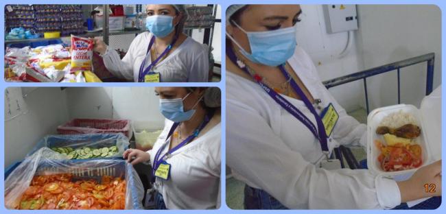 Fotografía: verificación en alimentación - Establecimiento penitenciario de Cúcuta
