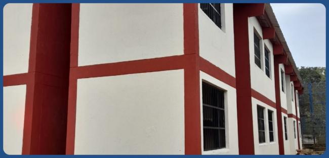 Obras de mantenimiento en Tierralta, Córdoba.