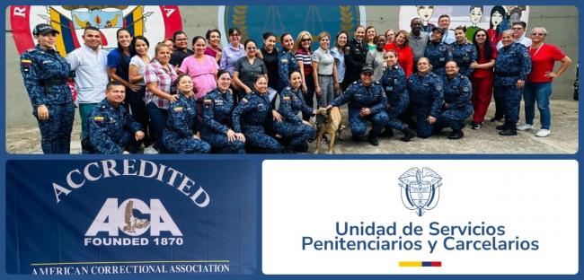 Fotografía: Acreditadores Aca y encargado USPEC