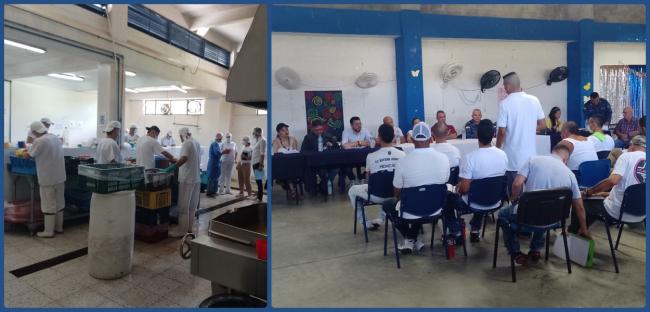 Fotografía: verificación servicio de alimentación en la Dorada, Caldas