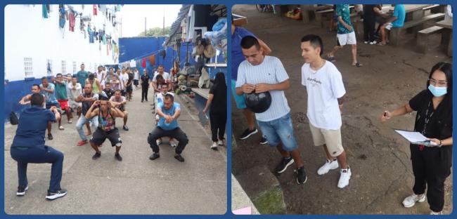 Fotografías:PPL en actividad física