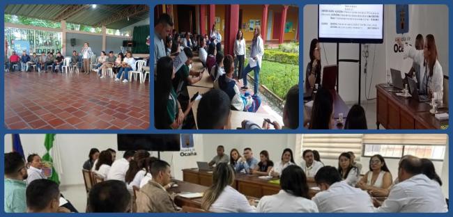 Collage: fotografías actividades prejuntémonos