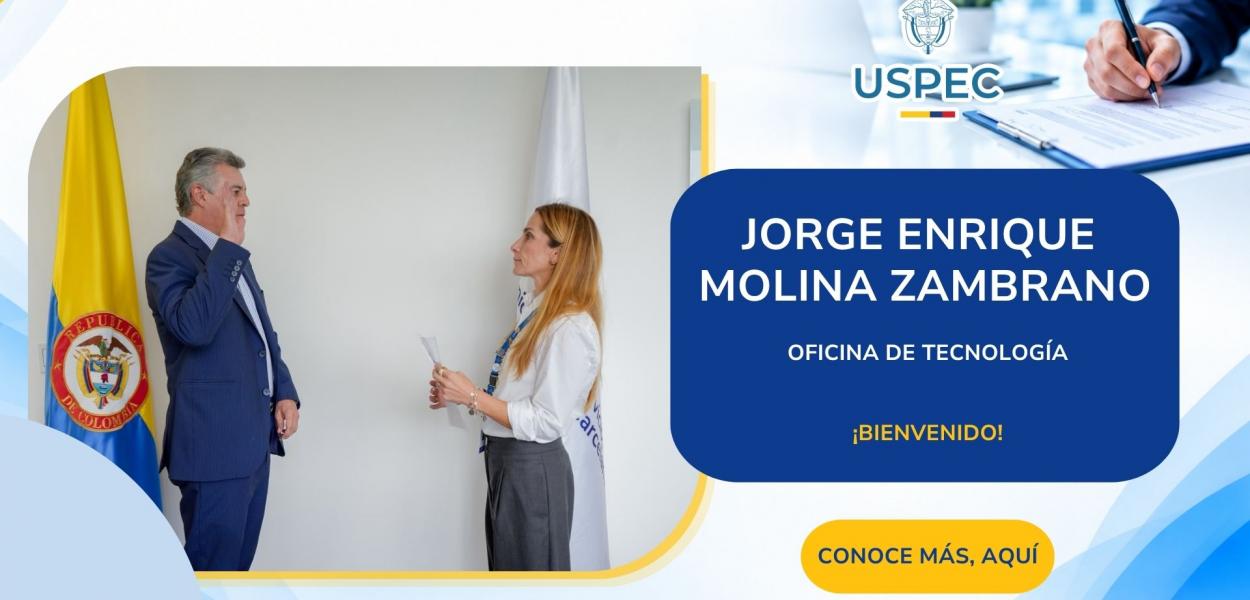Jefe de la Oficina de Tecnología -Jorge Molina