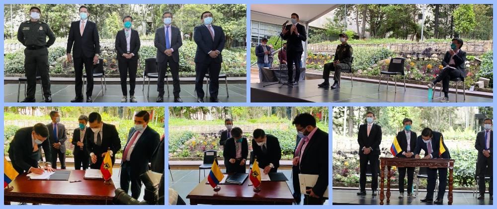 Firma del convenio para la construcción de la nueva sede de la Cárcel Distrital