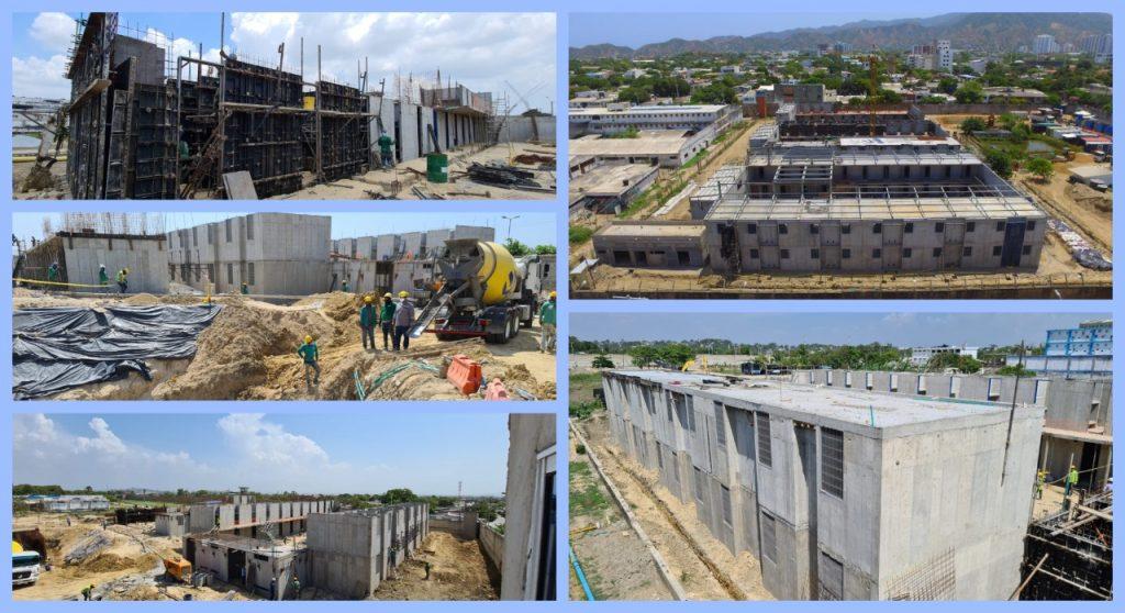 obra de construcción de cupos carcelarios en Barranquilla