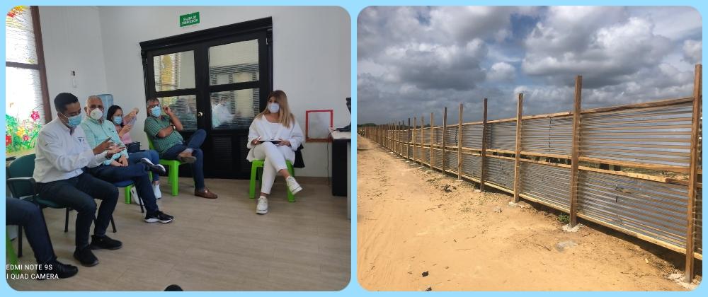 Fotografía: Fase inicial construcción Establecimiento Penitenciario en Riohacha