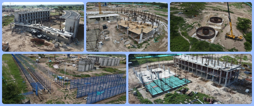 Fotografía: construcción de 1500 cupos en Sabanas de San Ángel, Magdalena