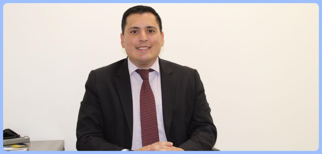 Fotografía: Juan Felipe Palacio, Jefe de Control interno en la USPEC