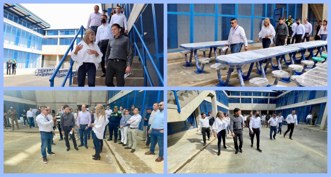 Avance de obra de infraestructura carcelaria en Itagüí