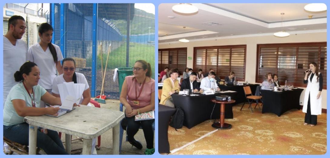 Fotografía: Reuniones grupo de salud, visita de seguimiento EPAMS Girón