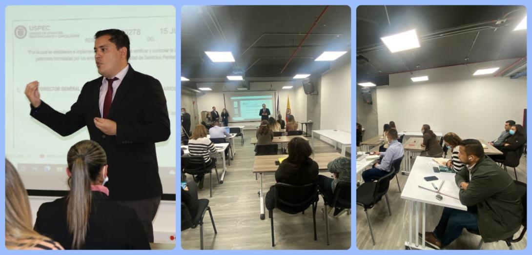 Fotografía: capacitación a funcionarios por parte de la oficina de control interno
