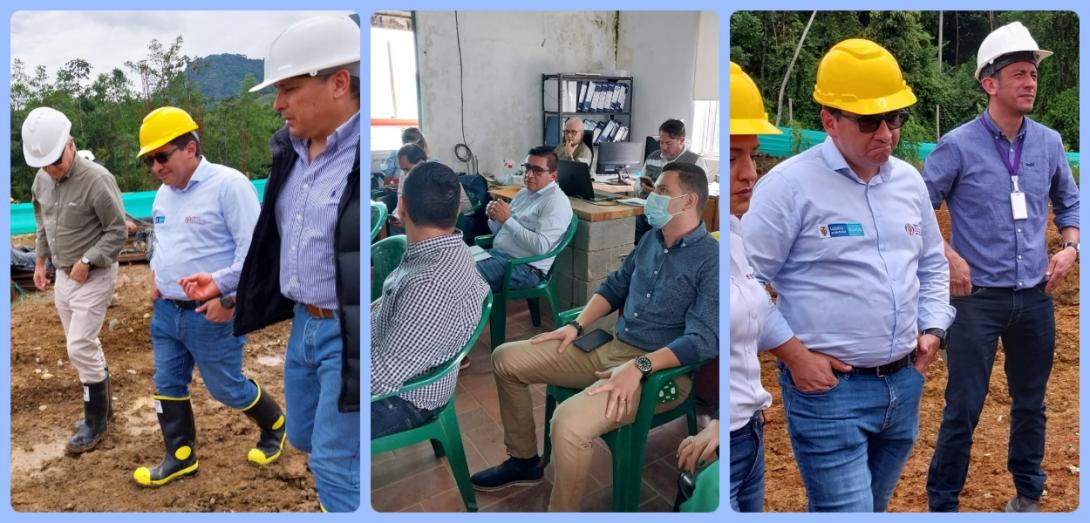 Fotografía: Recorrido de verificación de obra en el Pílamo
