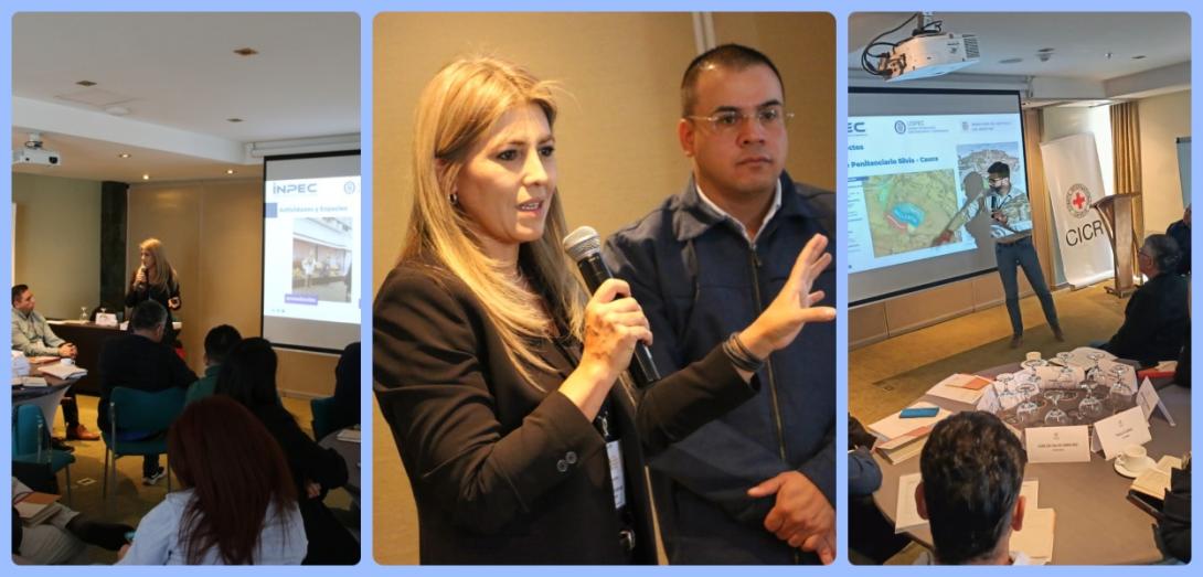 Taller infraestructura carcelaria Cruz Roja