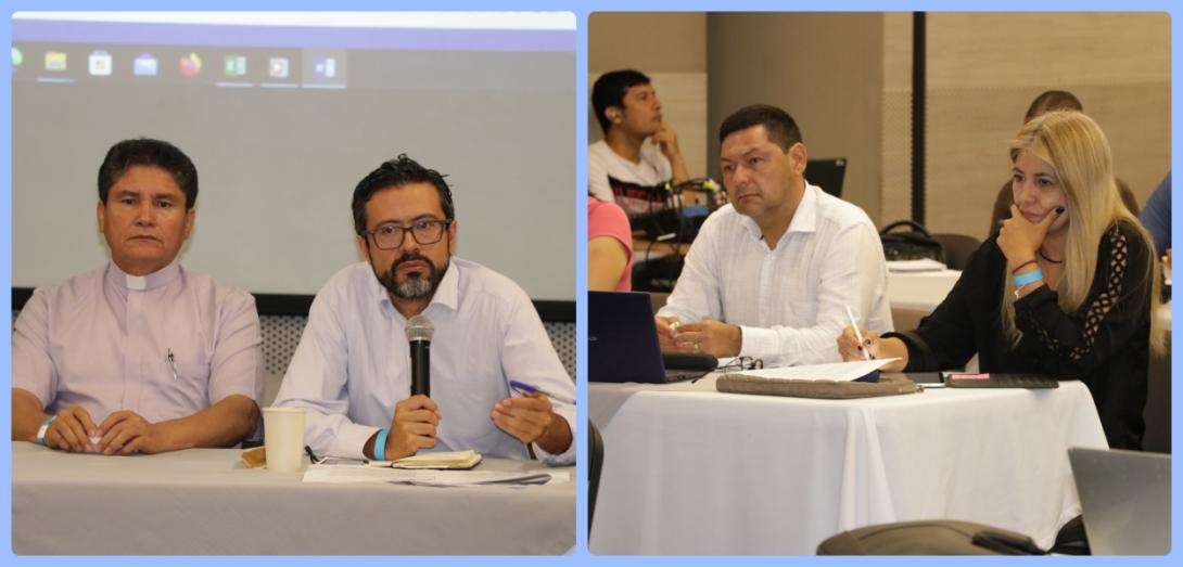 Fotografía: reunión mesa de seguimiento, uspec, viceministro de política críminal, etc.