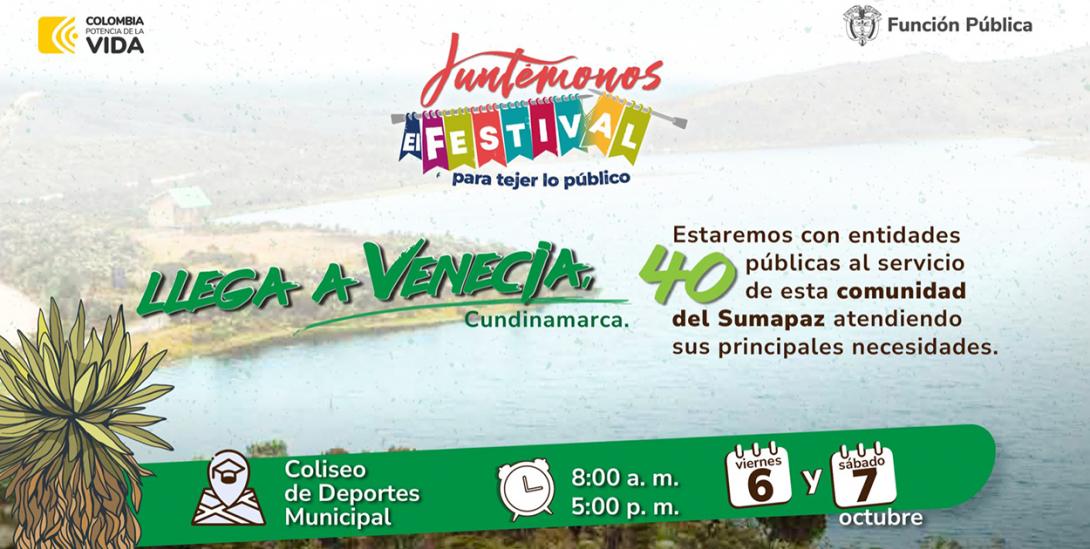 Festival Juntémonos - Venecia