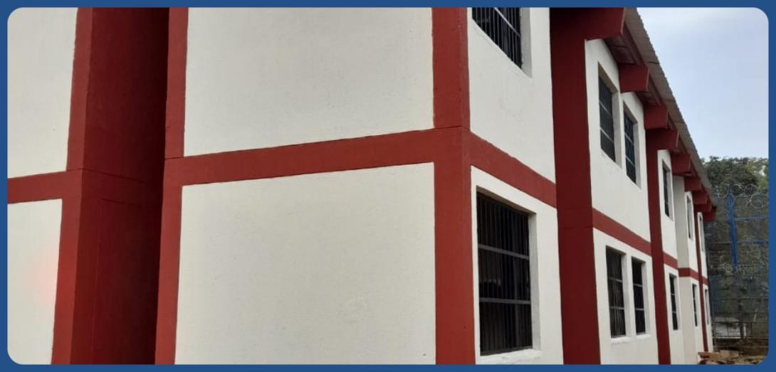 Obras de mantenimiento en Tierralta, Córdoba.