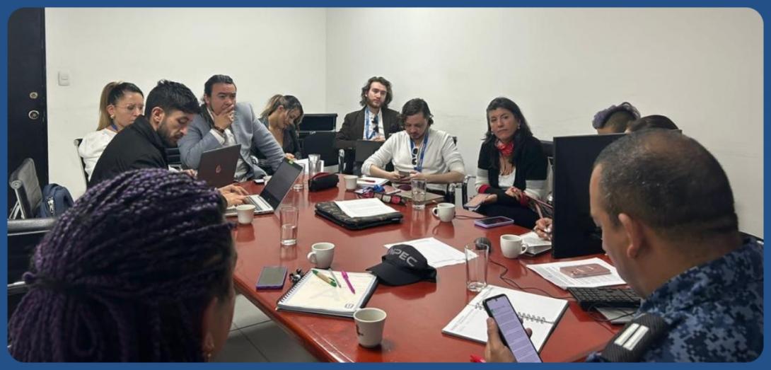 Fotografía: Reunión Logística, INPEC