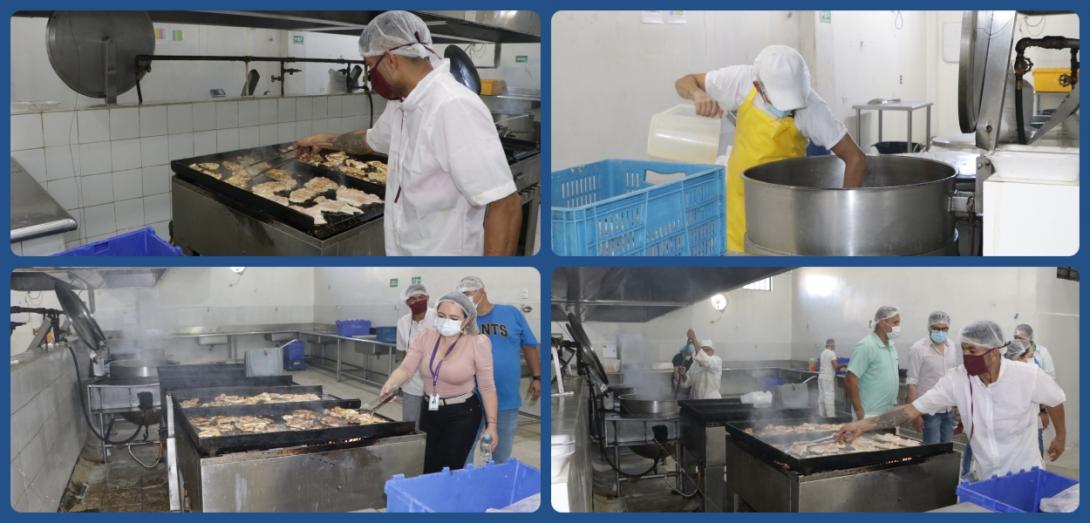 Fotografia: PPL preparando alimentacion en establecimientos de reclusion