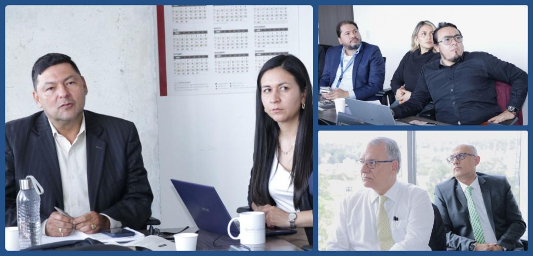 Fotografía: reunón USPEC - FIDUPREVISORA