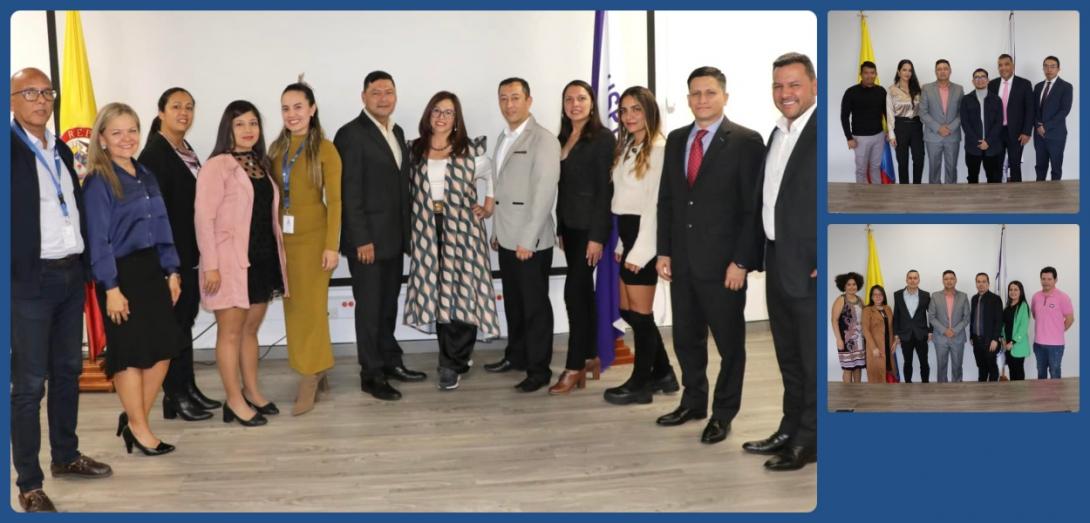 Fotografía: posesión de nuevos funcionarios proceso de selección 1544 de 2020 – Entidades del Orden Nacional
