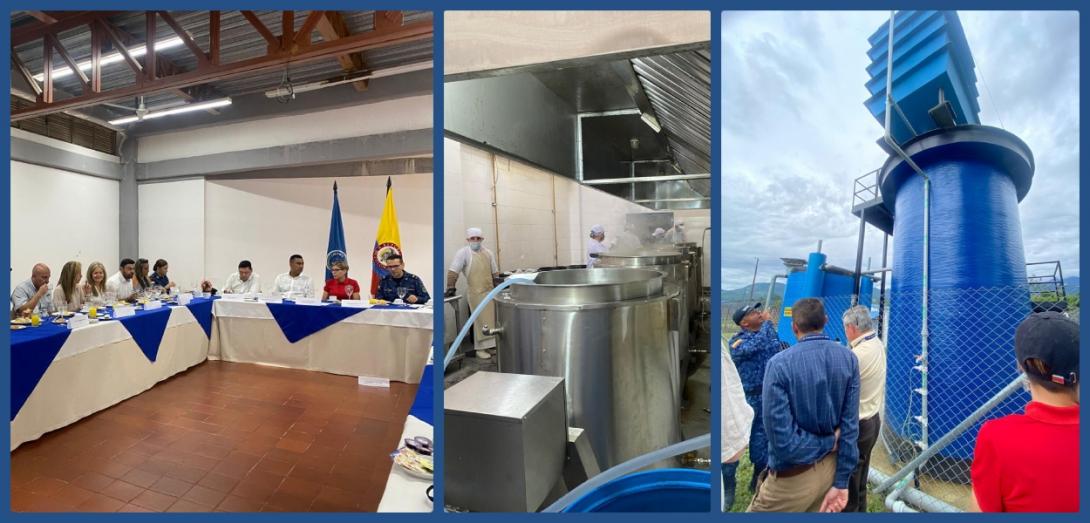 Fotografía: Reunión en Acacías, para tratar temas de acreditación ACA