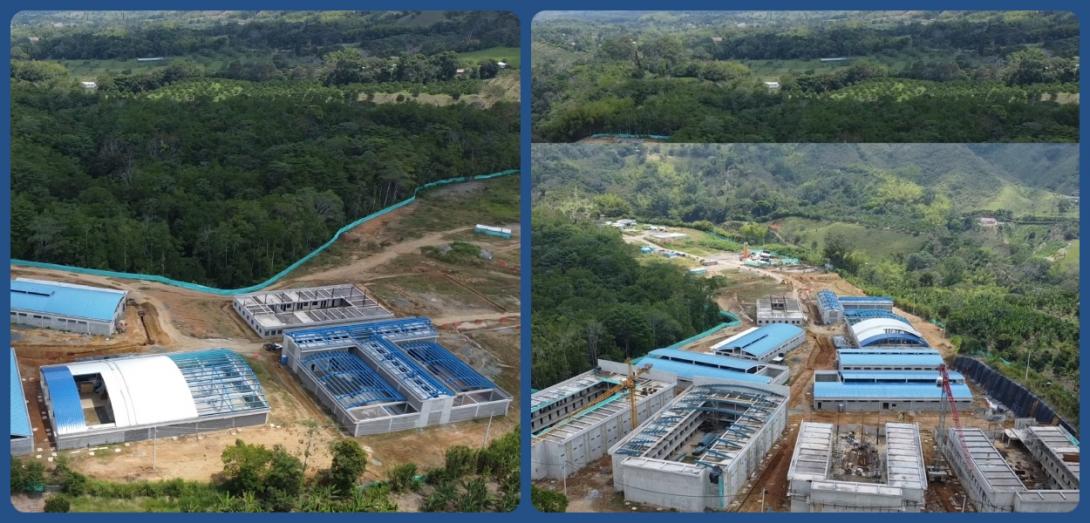 Fotografías: Avance de la obra en Pílamo