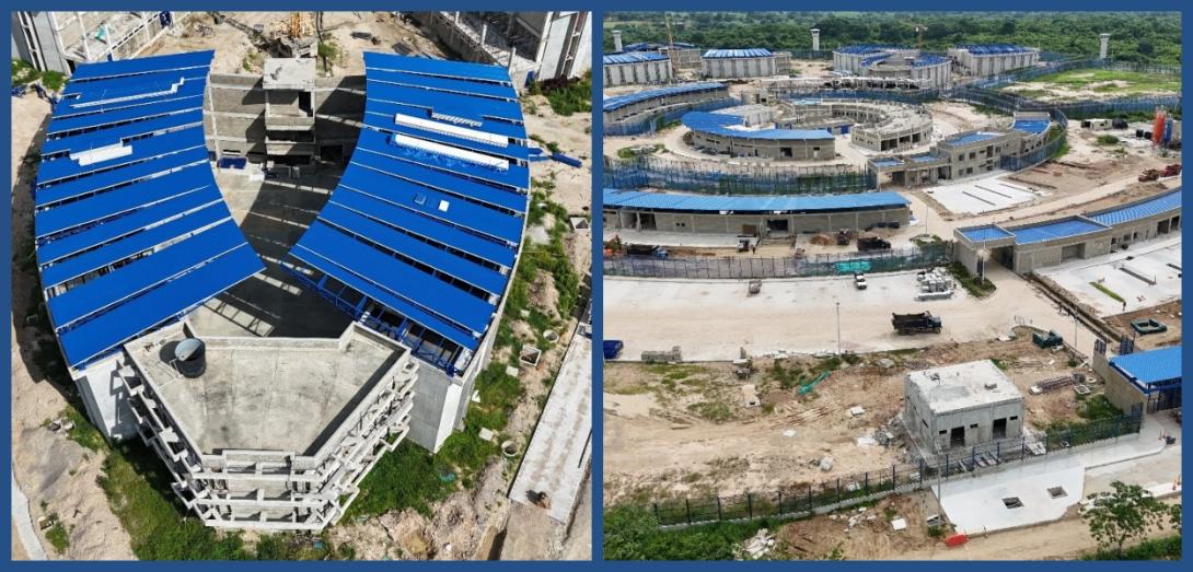 Fotografía: ]Obras establecimiento Magdalena