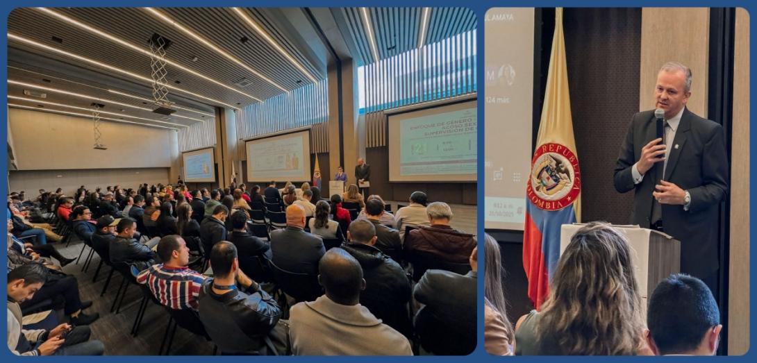 Fotografía: Servidores USPEC en conferencia del Dr. Cajiao
