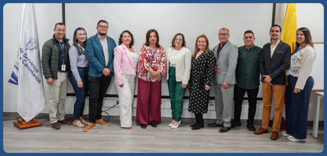 Fotografía: Servidores que tomaron posesión en la USPEC