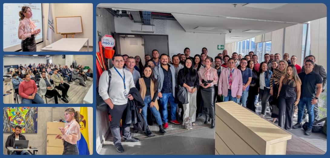 Collage: Mesa de trabajo subdirección construcción y conservación