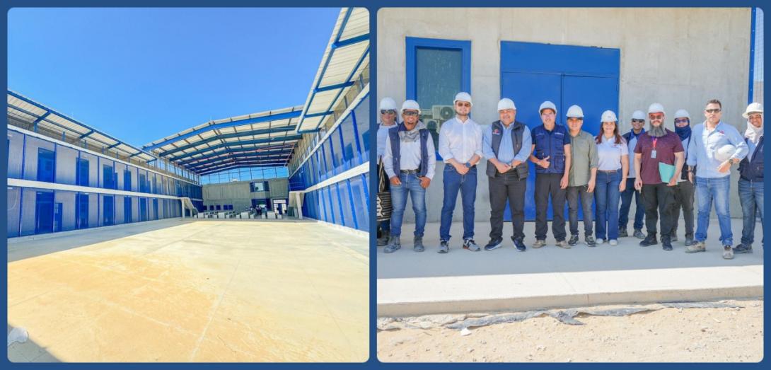 Collage: Establecimiento de Riohacha y Director USPEC y otros