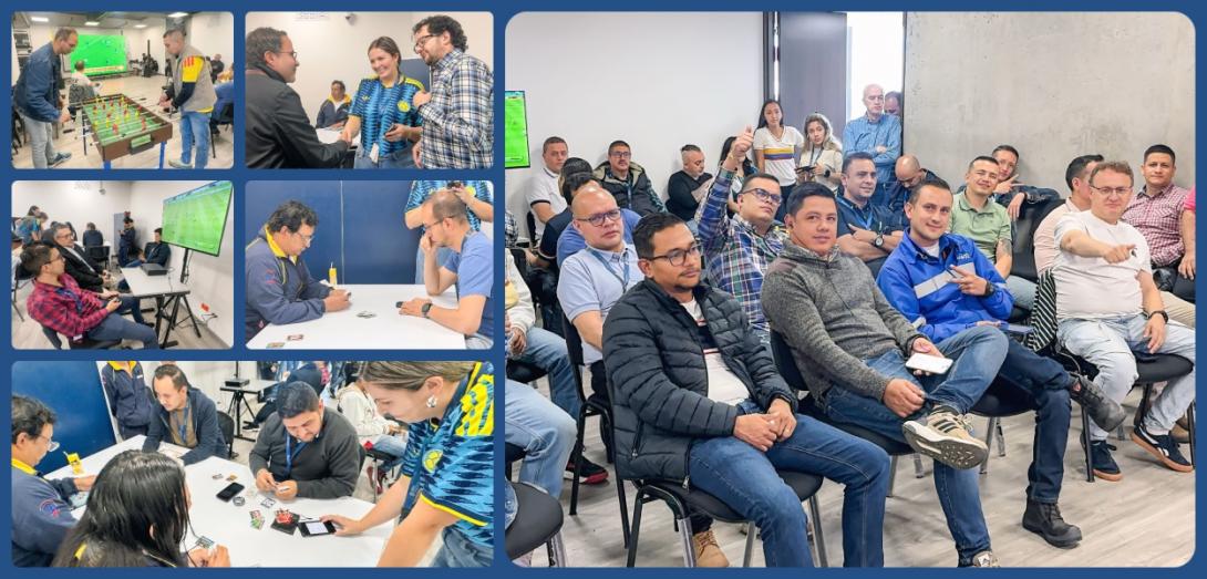 Collage: actividades del día del padre